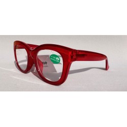 Lunettes loupes Virgin rouge