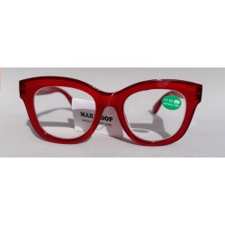 Lunettes loupes Virgin rouge