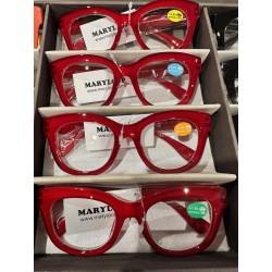 Lunettes loupes Virgin rouge