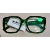 Lunettes loupes Grand carré vert