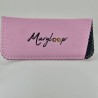 Lunettes loupes Petit pois rose